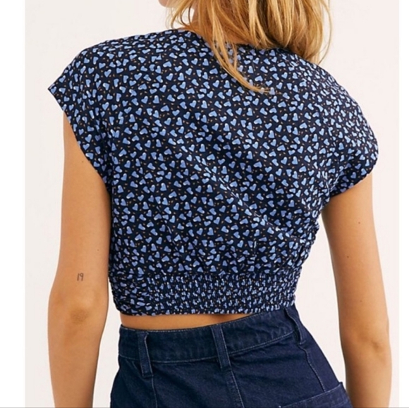 Free People Havana Honey Crop Top Size M Midnight Combo - Picture 2 of 7